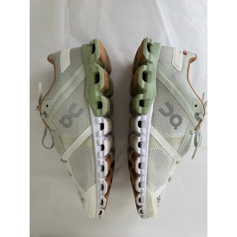 On Running Cloudflow Running Shoes Aloe White Women's Size 9 - Picture 7 of 10